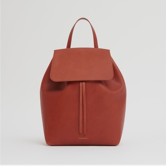 NWT MANSUR GAVRIEL Leather Backpack Brandy Avion